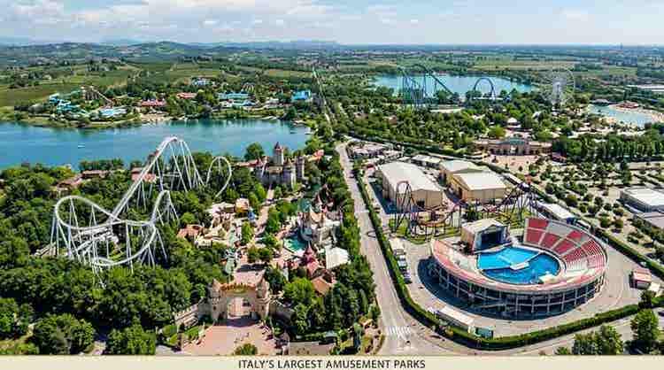 italy largest amuesment park