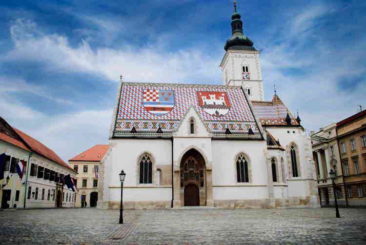 St. Mark's Church in Zagreb