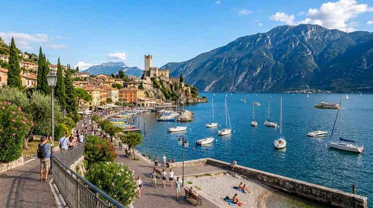 shores of lake garda