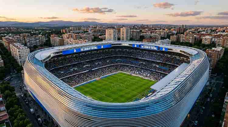 Santiago bernabéu stadium – the legend of football