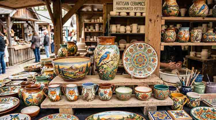 art work in pottery items