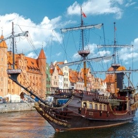 Gdansk. Central City Quay.