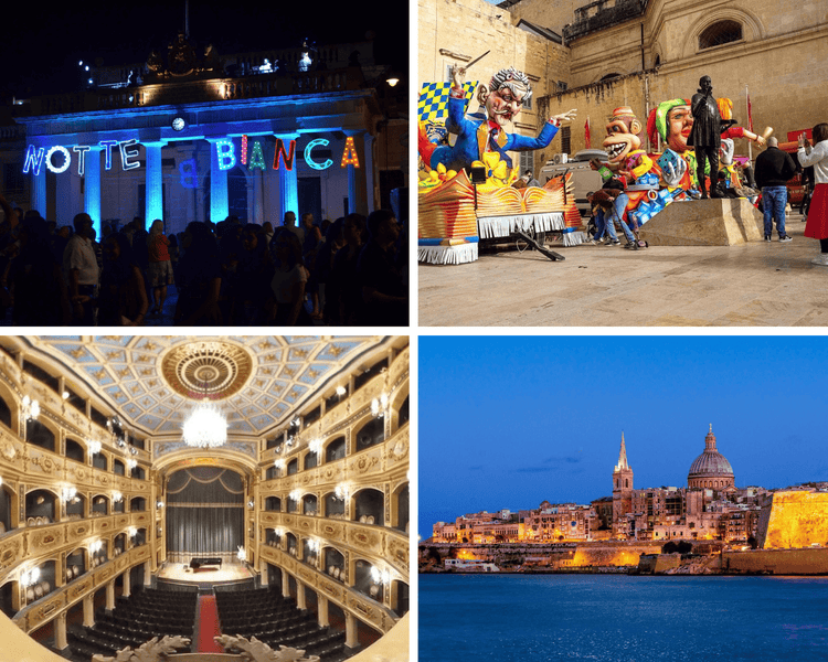 An Annual night long arts and culture festival held in Valletta, Malta's capital