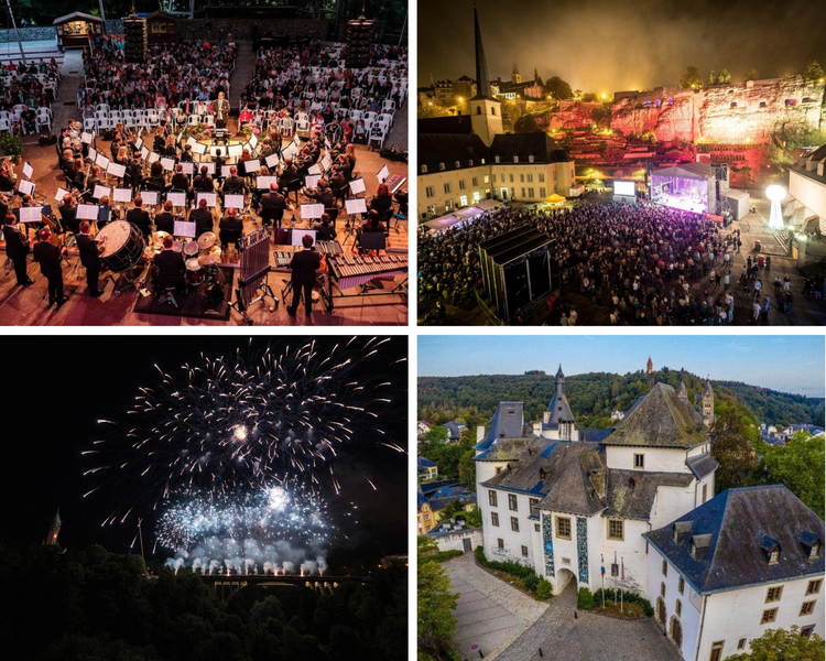 an annual music and performing arts festival held in the town of Wiltz, in northern Luxembourg.