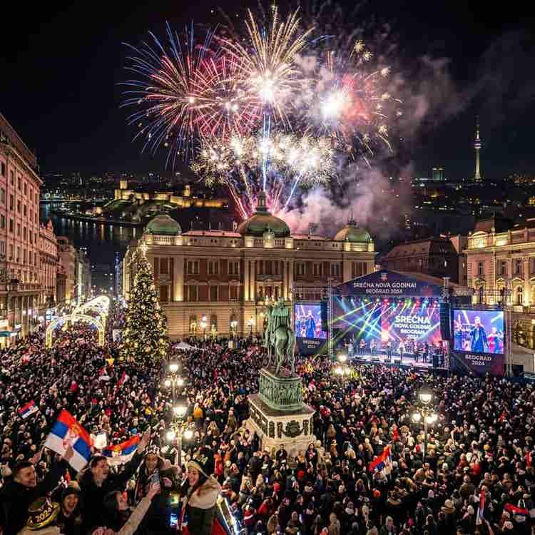 Belgrade New Year Celebration